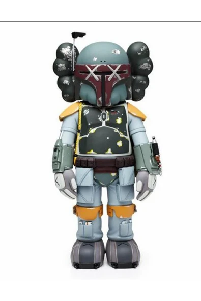 TuransoyCraft Kaws Boba Fett Figür Kaws Boyalı Figür Kaws Starwars Figür Büyük Boy 20CM ürün görseli 1