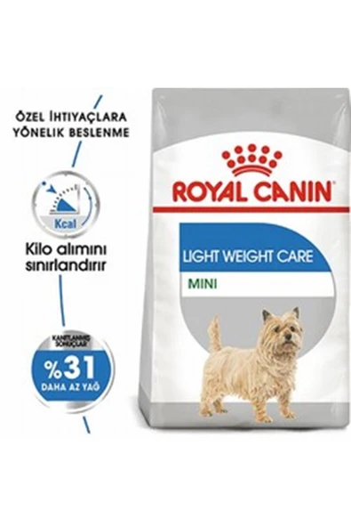 Royal Canin Köpek Maması Light Weight Mini Irk 3Kg ürün görseli 1