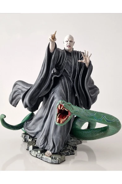 TuransoyCraft Lord Voldemort Ve Nagini Hogwarts Savaşı 8k Ultra Hd boyalı figür Büyük Boy ürün görseli 1