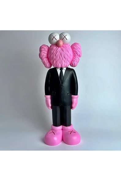 TuransoyCraft Beyefendi Kaws BFF X Dior Boyalı Figür Büyük Boy 20cm ürün görseli 1
