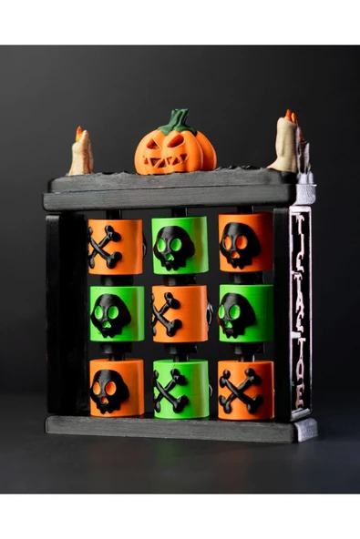 TuransoyCraft Hallowen XOX Oyunu (Tic Tac Toe) ürün görseli 1