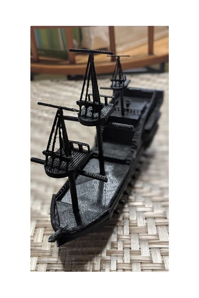 TuransoyCraft Karayip Korsanları Korsan Gemisi 20 Cm (büyük Boy) ürün görseli 1