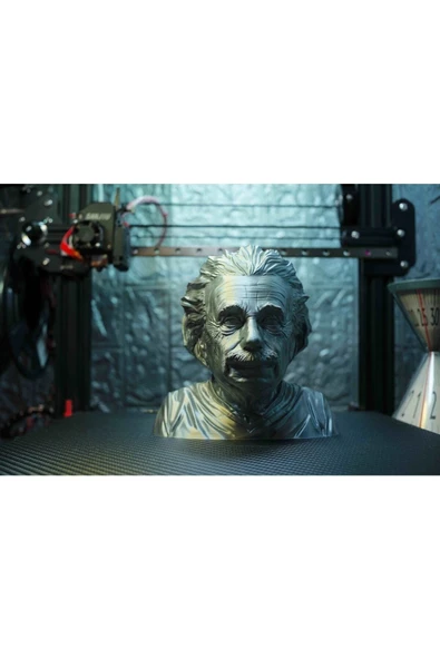 TuransoyCraft Albert Einstein 10 Cm Büst - Resim 2