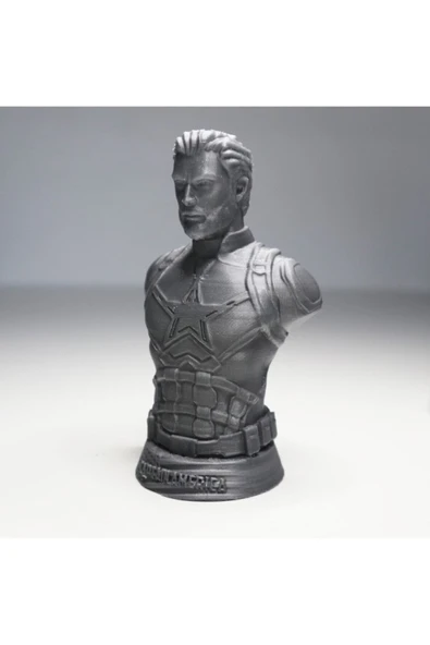 TuransoyCraft Captain America Büst 10cm Infinity Wars ürün görseli 1
