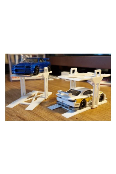 TuransoyCraft Hot Wheels Arabalar Için Oyuncak Araba Lifti (1/64 ÖLÇEK) ürün görseli 1