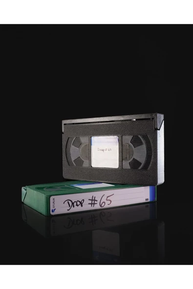 TuransoyCraft VHS Kaset Dekoratif Masaüstü Kalemlik Organizer Düzenleyici ürün görseli 1