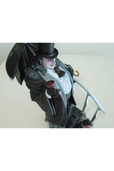 Plasteel Penguen Batman Figür/ Yükseklik 30 Cm - Resim 5