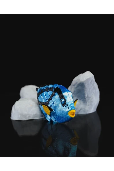 TuransoyCraft Kayıp Balık Nemo Mavi Tang Cerrahbalığı Standlı Dekoratif Obje 11CM ürün görseli 1