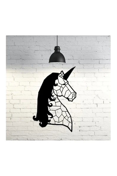 TuransoyCraft Unicorn Duvar Dekoru 20 Cm ürün görseli 1