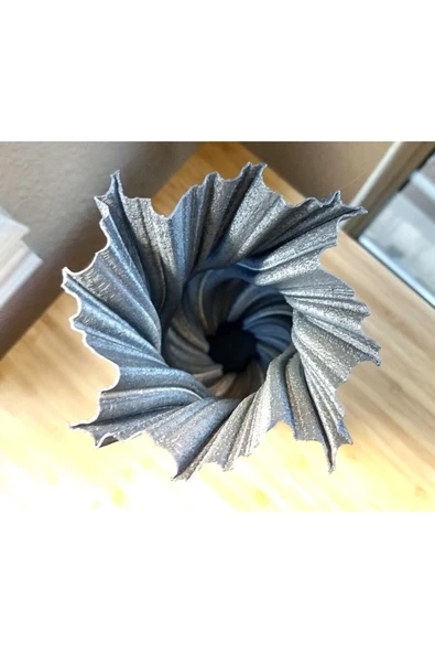 TuransoyCraft Waves Dekoratif Modern Vazo - Resim 2