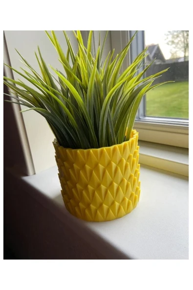 TuransoyCraft Pul Vazo & Saksı Büyük Boy (PLASTİKTİR 20 CM ÇAP 16 CM YÜKSEKLİK) ürün görseli 1