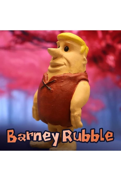 TuransoyCraft Barney Rubble Çakmaktaşlar The Flintstones Figür 15 Cm ürün görseli 1