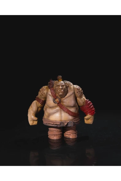 TuransoyCraft Ortaçağ Korkunç Dev Ogre Devler Ülkesi Hareketli Oyuncak - Resim 2