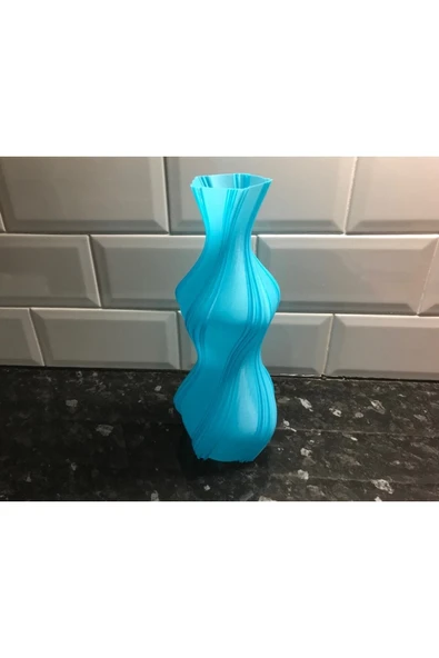 TuransoyCraft Kumcağız Dekoratif Modern Vazo 20cm ürün görseli 1