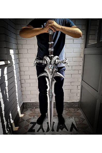 TuransoyCraft Lich King'in Kılıcı Frostmourne Gerçek Boy 140 Cm 1/1 Ölçek ürün görseli 1