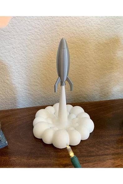 TuransoyCraft Uzay Roketi Figür V2 15 Cm (BÜYÜK BOY) ürün görseli 1
