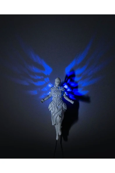 TuransoyCraft Thor Valkür Gece Lambası Marvel Valkür Lamba Valkyrie Lamba 14 cm ürün görseli 1