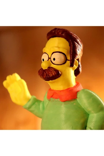 TuransoyCraft Ned Flanders Simpson Simpsons Simpsonlar - Resim 2