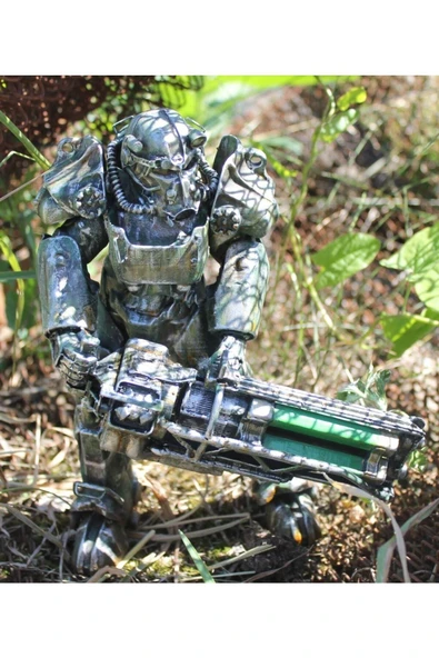 TuransoyCraft Fallout T60 Boyalı Figür 26 Cm (dev Boy) - Resim 6