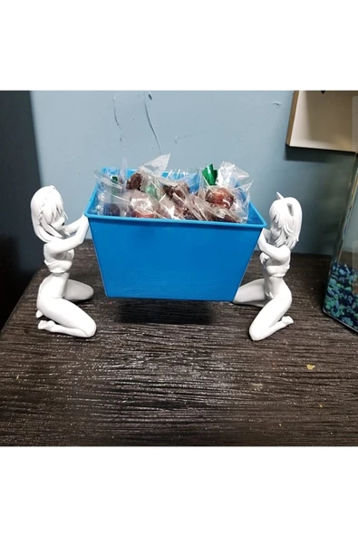 TuransoyCraft Neko Anime Kızı Eşya Tutacağı (1 Adet) ürün görseli 1