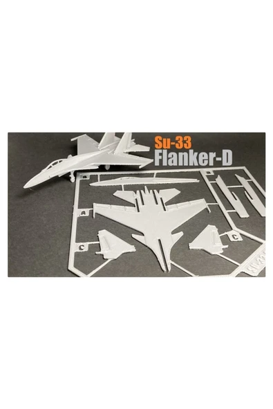TuransoyCraft Suhoy Su-33 Flanker-d Maket Uçak Kartı ürün görseli 1