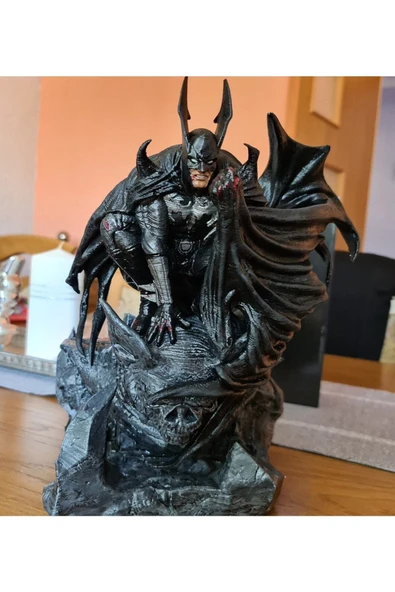 TuransoyCraft Batman Kara Öfke Boyalı Figür 26 Cm (DEV BOY) ürün görseli 1