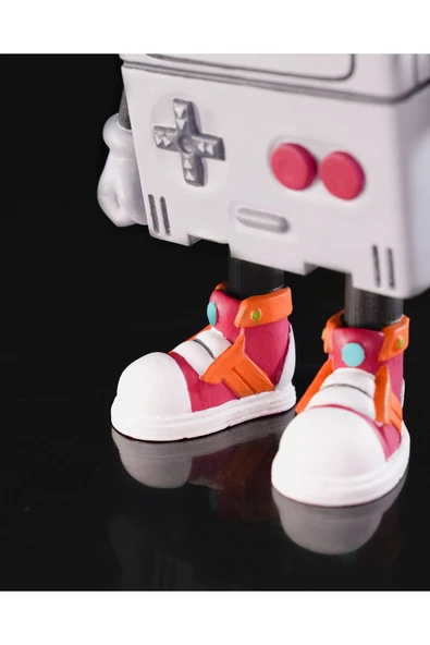 TuransoyCraft Hareketli Atari Gaming Buddy Boyalı Figür - Resim 7