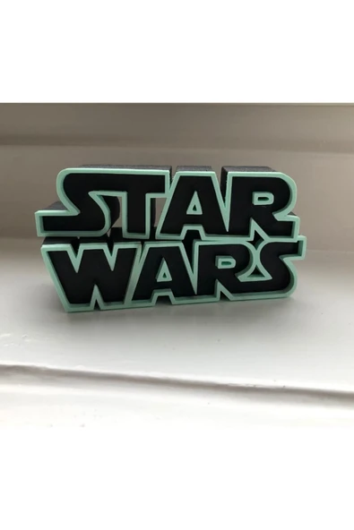 TuransoyCraft Star Wars Logo Standı 20cm - Resim 3