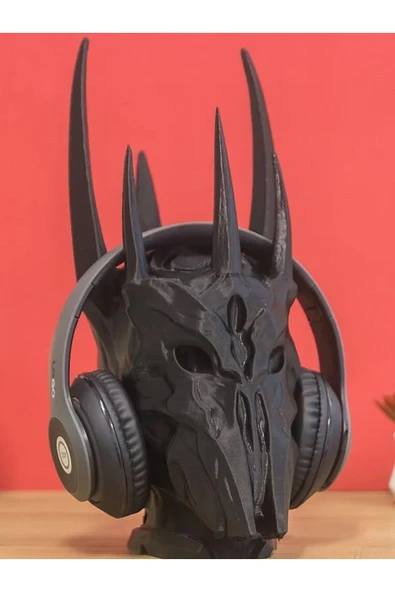 TuransoyCraft Dark Lord Sauron Gaming Kulaklık Standı Yüzüklerin Efendisi LOTR ürün görseli 1