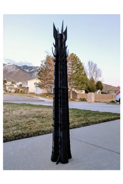 TuransoyCraft Orthanc Kulesi 90 Cm Saruman'ın Kulesi Isengard Lotr Yüzüklerin Efendisi (DEV BOY) ürün görseli 1