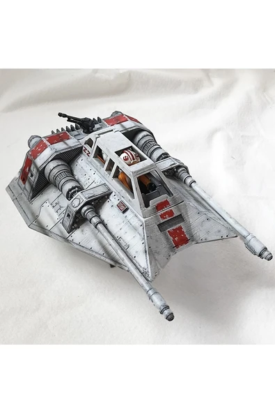 TuransoyCraft Star Wars Snowspeeder Model Uzay Gemisi 20 Cm ürün görseli 1