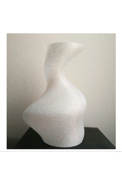 TuransoyCraft Zigzag Dekoratif Modern Vazo ürün görseli 1