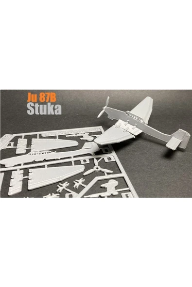 TuransoyCraft Junkers Ju 87b Stuka Maket Uçak Kartı ürün görseli 1