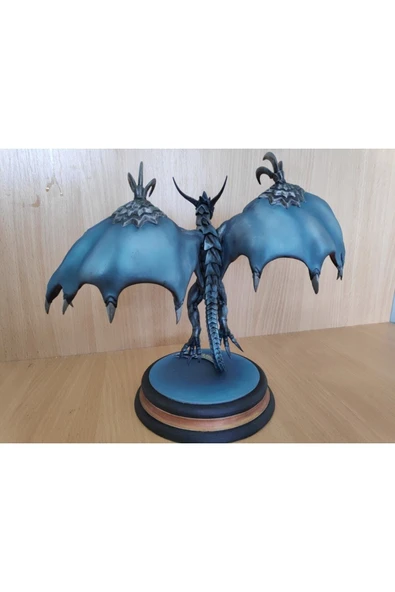 TuransoyCraft Bahamut Ejder Boyalı Figür 26 Cm (dev Boy) - Resim 4