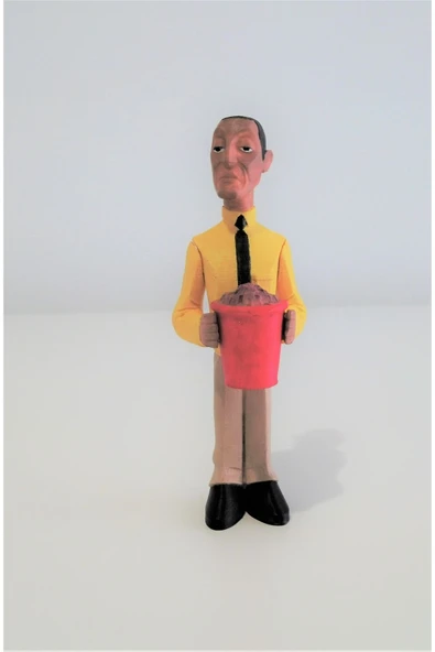 Plasteel Gus / Gustavo Fring / Breaking Bad / Figür - Resim 3