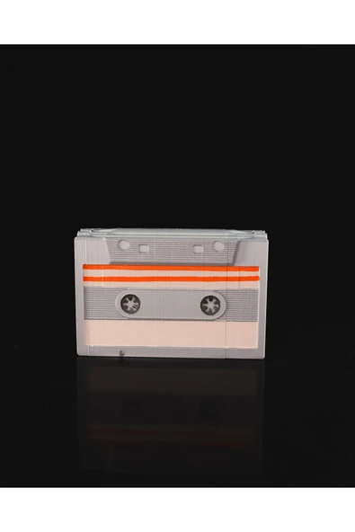TuransoyCraft Retro Kaset Tasarımlı USB SD Kart Organizer - USB SD Kart Koruyucu ürün görseli 1