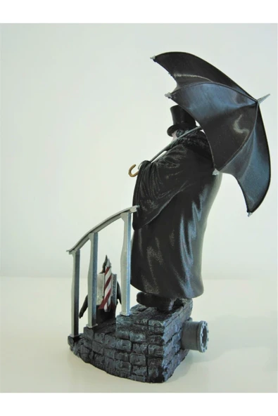 Plasteel Penguen Batman Figür/ Yükseklik 30 Cm - Resim 7