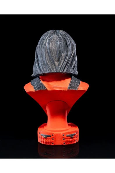 TuransoyCraft Michael Jackson Boyalı Büst 15 CM - Resim 3