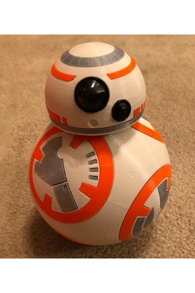 TuransoyCraft Star Wars Güç Uyanıyor Bb 8 Robot Boyalı Büstü 15 Cm ürün görseli 1