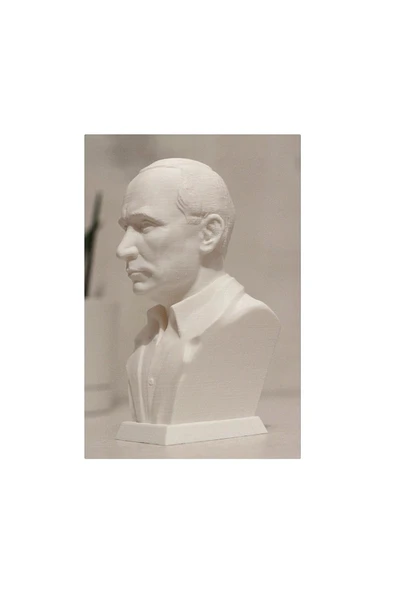 TuransoyCraft Vladimir Putin Büst 15cm ürün görseli 1