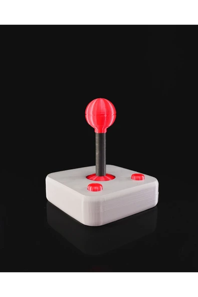 TuransoyCraft Retro Atari Konsol Tekli Joystick Hareketli Oyuncak ürün görseli 1