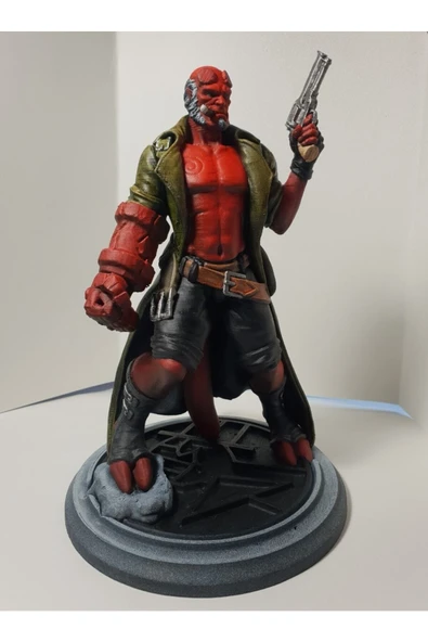 TuransoyCraft Hellboy Marvel Boyalı Figür 26 Cm (dev Boy) - Resim 2