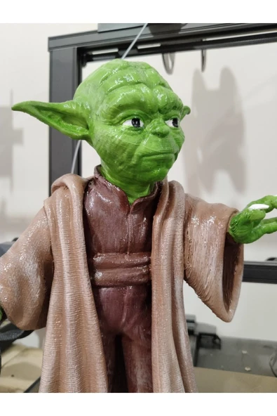 TuransoyCraft Master Yoda Star Wars Boyalı Figür 25 cm (dev Boy) - Resim 2