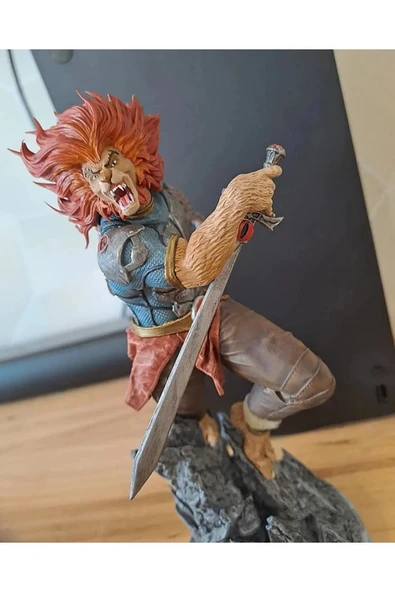 TuransoyCraft Thundercats Lion O Ölümcül Pençe Boyalı Figür 25 CM (BÜYÜK BOY) ürün görseli 1