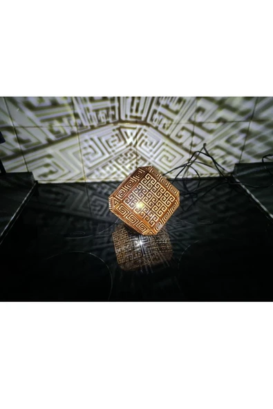 TuransoyCraft Selçuklu Gece Lambası 10x10cm - Resim 3