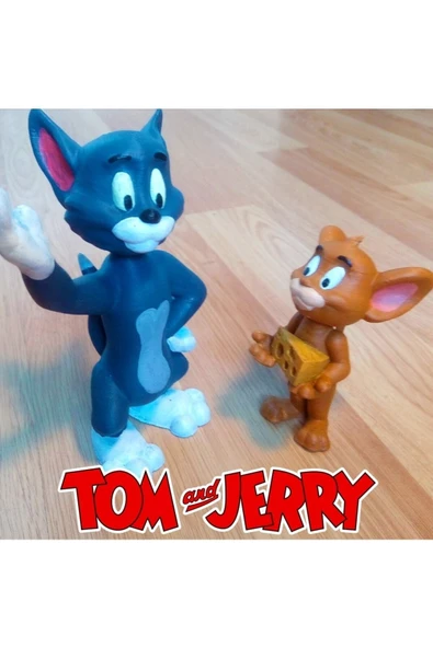 TuransoyCraft Tom Ve Jerry 2'li Set Figür ürün görseli 1