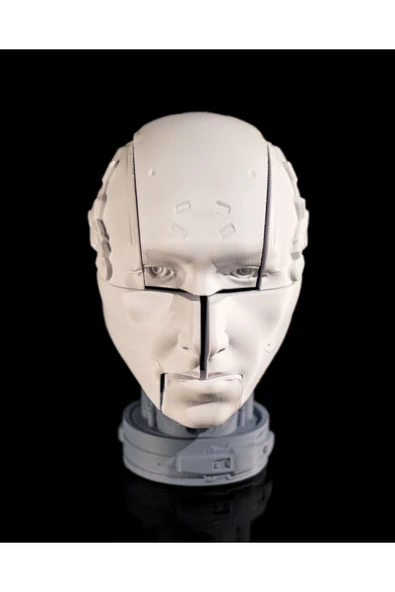 TuransoyCraft Uzay Çağı Robot Anatomisi Parçalı Büst 15CM ürün görseli 1