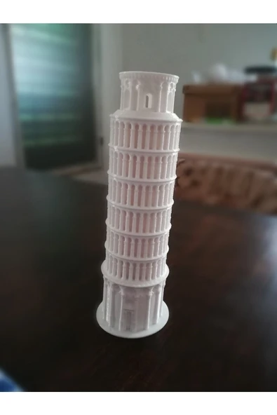 TuransoyCraft Pisa Kulesi Minyatür Biblo 12cm ürün görseli 1