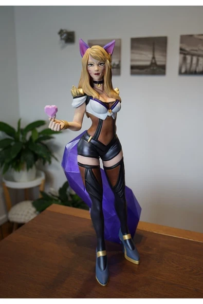 TuransoyCraft Kda Ahri Boyalı Figür 20 Cm (büyük Boy) ürün görseli 1