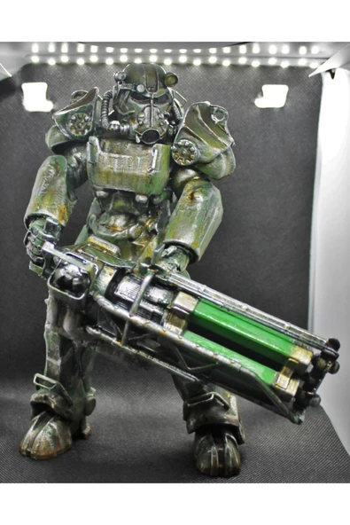 TuransoyCraft Fallout T60 Boyalı Figür 26 Cm (dev Boy) - Resim 7